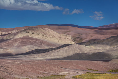 Fantastic Scenic landscapes of Northern Argentina. Beautiful inspiring natural landscapes.の写真素材