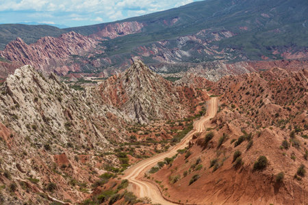 Legendary Ruta 40 near Cafayate in Northern Argentina, South America