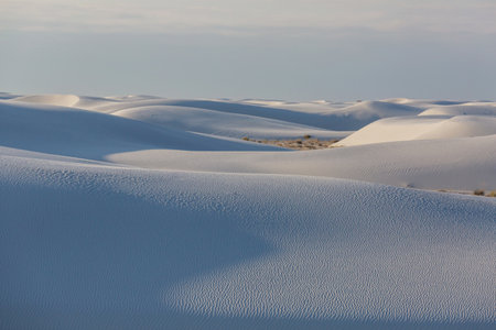 White Sands Dunes  in New Mexico, USAの写真素材
