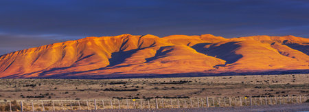 Patagonia landscapes in Southern Argentina. Beautiful natural landscapes.の写真素材