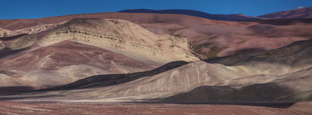 Fantastic Scenic landscapes of Northern Argentina. Beautiful inspiring natural landscapes.の写真素材