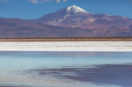 Beautiful natural landscapes in Atacama desert, northern Chile