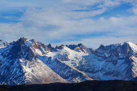 Patagonia landscapes in Southern Argentina. Beautiful natural landscapes.の写真素材