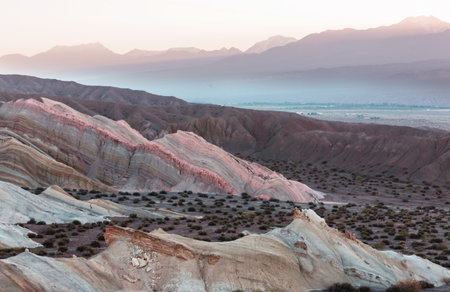 Fantastic Scenic landscapes of Northern Argentina. Beautiful inspiring natural landscapes.
