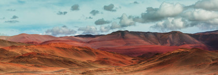 Fantastic Scenic landscapes of Northern Argentina. Beautiful inspiring natural landscapes.の写真素材