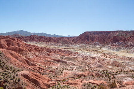 Fantastic Scenic landscapes of Northern Argentina. Beautiful inspiring natural landscapes.