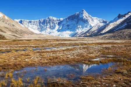 Peak San Lorenzo in Patagonia, Argentina, South America