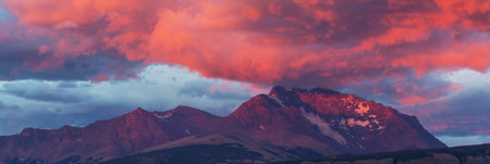 Patagonia landscapes in Southern Argentina. Beautiful natural landscapes.の写真素材