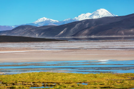 Fantastic Scenic landscapes of Northern Argentina. Beautiful inspiring natural landscapes.