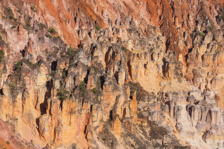 Rock formations in Jalapao National Park, Brazil, South America