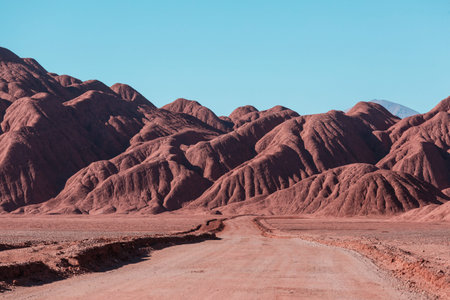 Fantastic Scenic landscapes of Northern Argentina. Beautiful inspiring natural landscapes.の写真素材