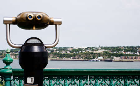 Binocular in Quebecの写真素材