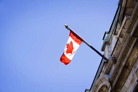 Canadian flagの写真素材