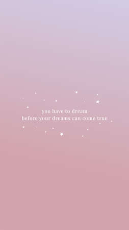 You have to dream before your dream can come true, backgroundの写真素材