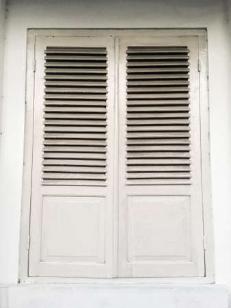 white vintage door