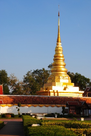 beautiful temple in thailandのeditorial素材