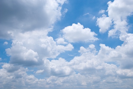 Blue skyの写真素材