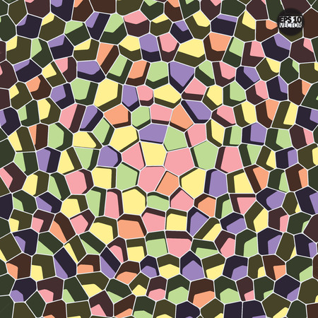 Vector stone pattern. Abstract mosaic pattern. Eps10 Vector illustration.のイラスト素材