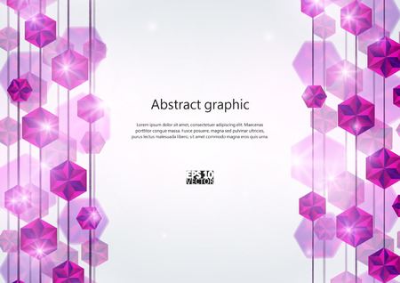 Diamond Lines Background. Eps10 Vector illustration.のイラスト素材