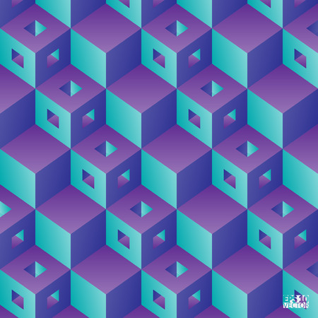 Abstract background with cubes. Eps10 vector illustration.のイラスト素材