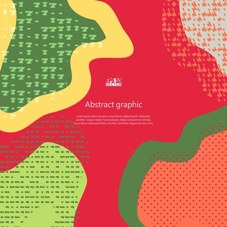 Abstract background with geometric flower. Eps10 Vector illustration.のイラスト素材