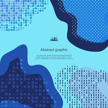 Abstract background with geometric flower.  Vector illustration.のイラスト素材