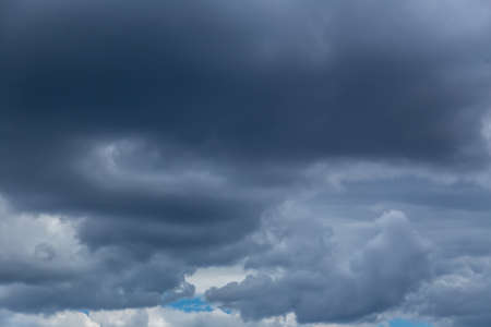 Blue sky with white clouds