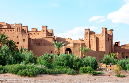 Fortified city of Ait Ben Haddou, Morocco の写真素材
