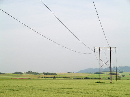 Electric Columnsの写真素材