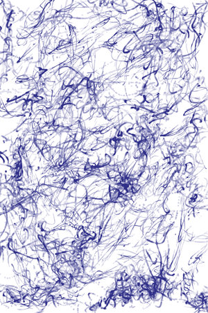 Abstract background of chaotic ink lines of different thicknessのイラスト素材
