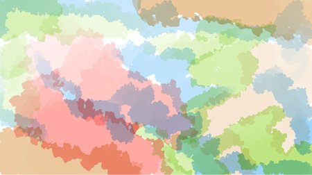 Hand drawn colored abstract watercolor background with paper textureのイラスト素材