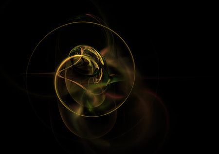 Crazy mystical coloured light effects. Incredible combinations of abstract light lines. Footage for creativityの写真素材