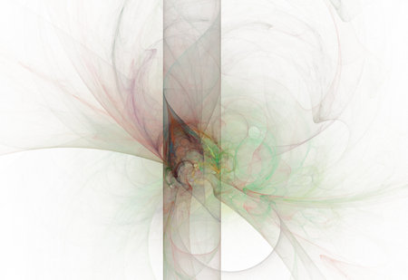 Crazy mystical coloured light effects. Incredible combinations of abstract light lines. Creative footageの写真素材