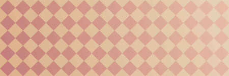 Peach orange and pink diamond banner or website background.のイラスト素材