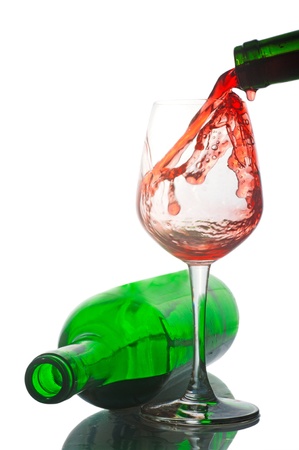 Wine pouringの写真素材