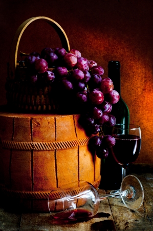 still life with Grapesの写真素材