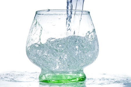 Pouring waterの写真素材