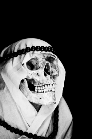Arabian Ghost Skullの写真素材