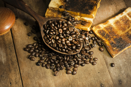 Still life with old coffeeの写真素材