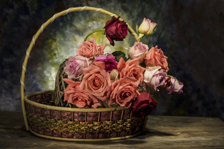 still life Photography with flowerの写真素材