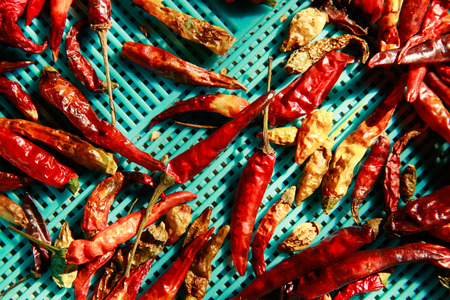 Dried Chiliの写真素材