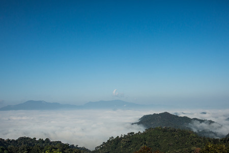 Sea of Mistの写真素材