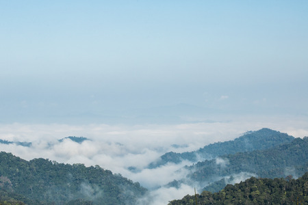 Sea of mistの写真素材