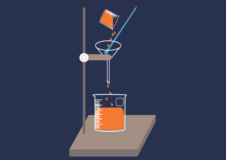 Science lab Vector Icon Set,chemical  icons set,Chemical Laboratory, chemical glassware. vector illustration,flat designのイラスト素材