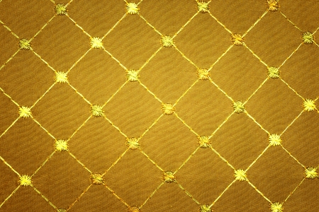 Yellow cotton texture or backgroundの写真素材