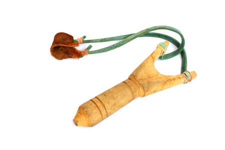 Catapult  isolatedの写真素材