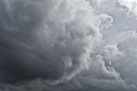 Background of dark clouds.の写真素材