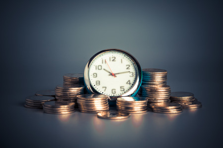 Time, Savings, Time is Money.の写真素材
