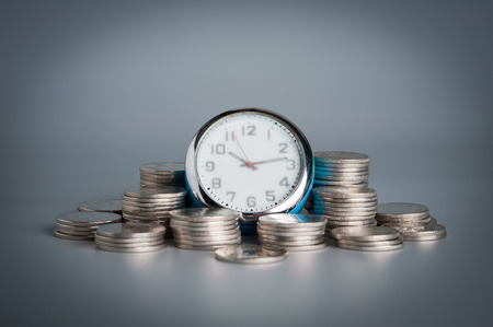 Time, Savings, Time is Money.の写真素材