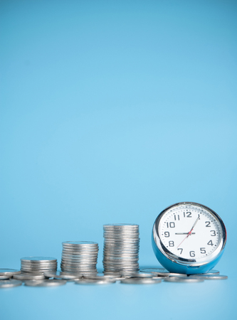 Time, Savings, Time is Money.の写真素材